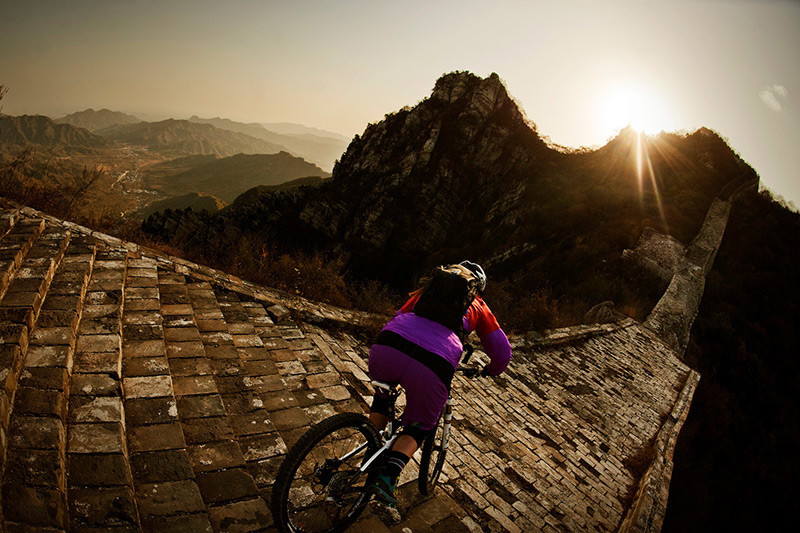 Прокатиться на велосипеде по Великой Китайской стене