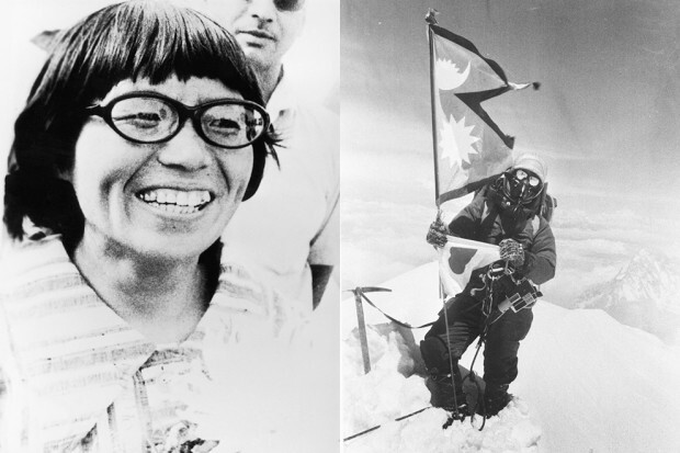 Юнко Табей — первая на Эвересте