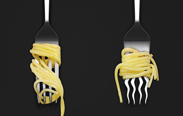 Вилка для спагетти 