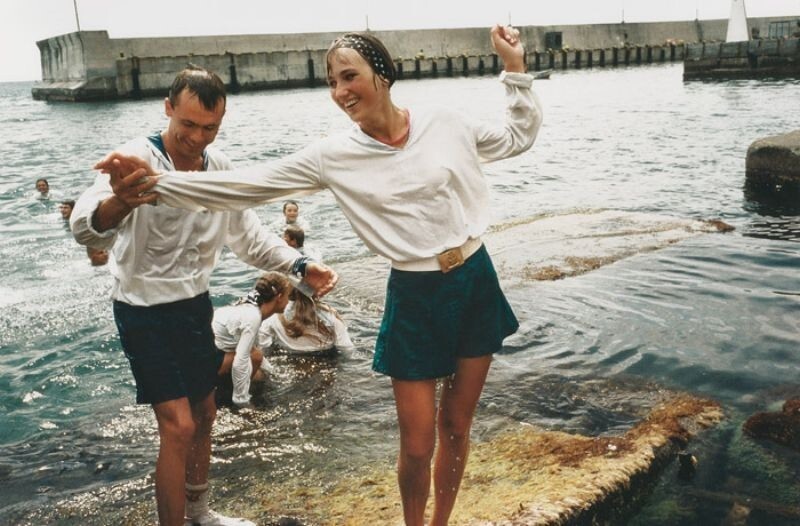 Сергей и Лена, 1994 год.