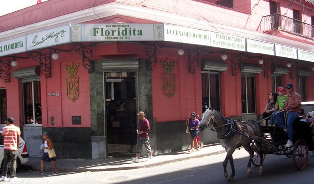 Бар "El floridita". Любимый бар Эрнеста Хемингуэя