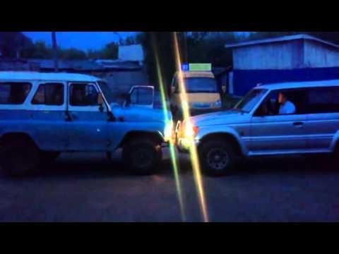 УАЗ vs MITSUBISHI Pajero 