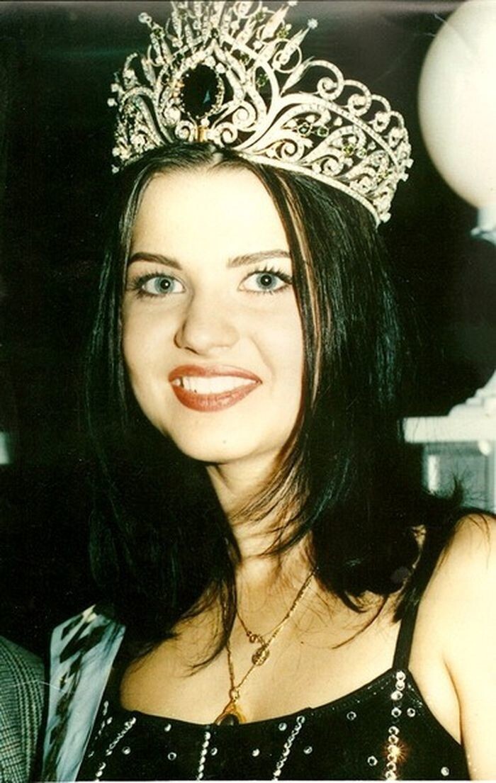 "Мисс Москва-1996" - Светлана Шумкова (17 лет)