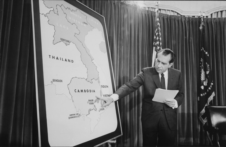 1. Ричард Никсон: сыграл одну из ключевых ролей в камбоджийском геноциде