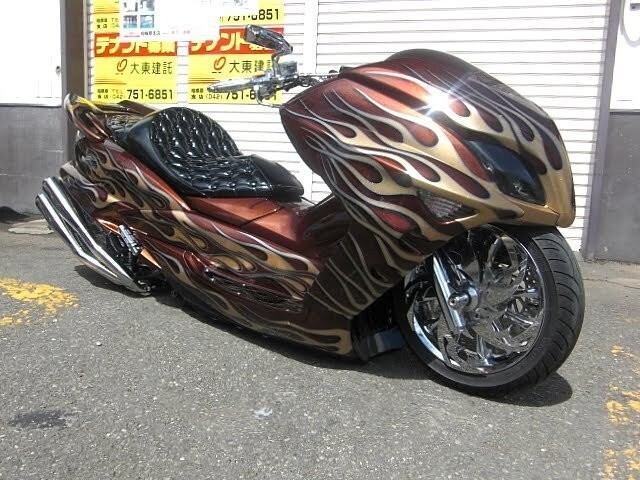 Японский тюнинг скутеров