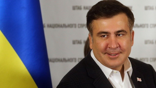 M - Губернатор Одесской области Михаил Саакашвили