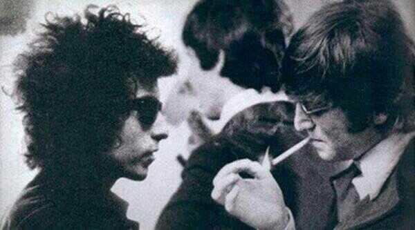 Боб Дилан игнорирует Джона Леннона, 1965 год