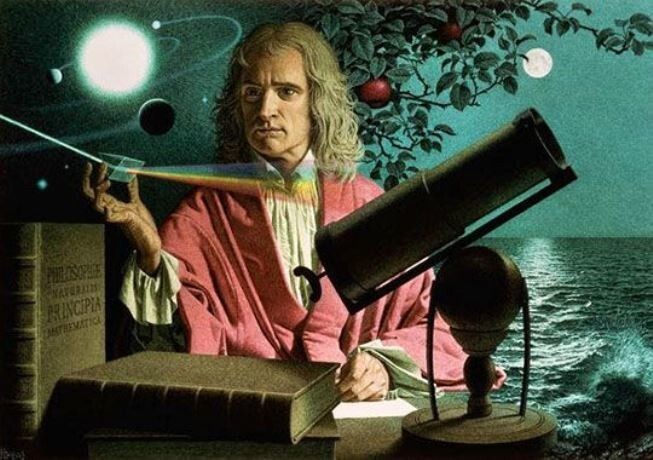 Миф: Ньютон изобрёл закон всемирного тяготения, когда на него упало яблоко.