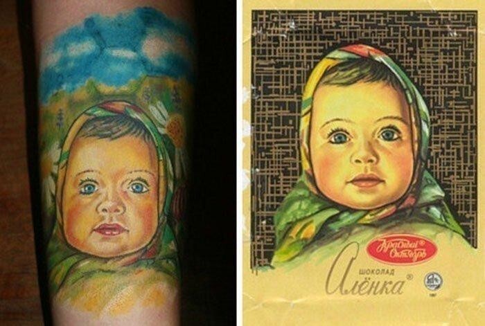 Суровые русские татуировки