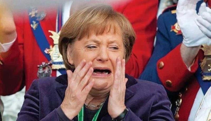 Меркель «взбрыкивает» и говорит о санкциях