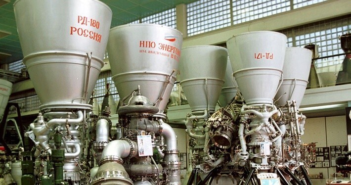 8. НПО «Энергомаш» поставило в США четыре двигателя РД-180 для ракет Atlas V