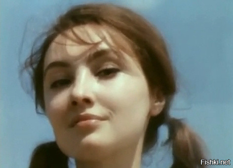 Актриса советского кино Людмила Гарница, 1975 год