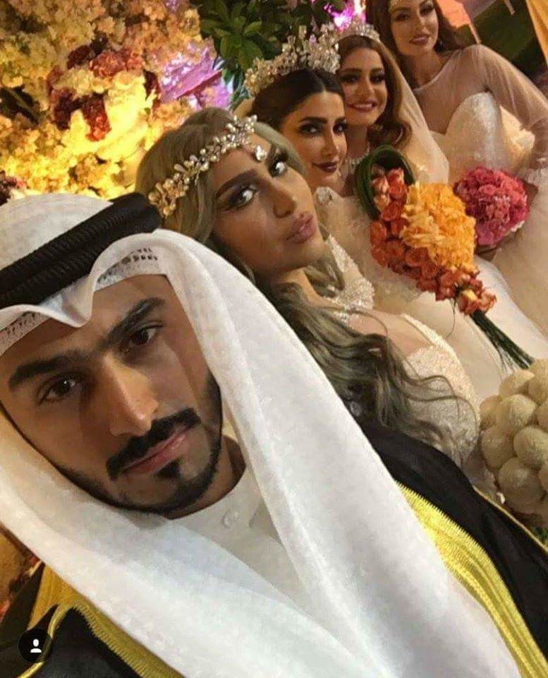 Житель Кувейта женился на четырех красотках разом, чтобы отомстить бывшей 
