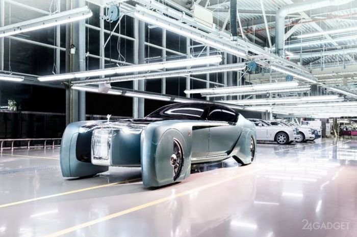 Роскошный автомобиль будущего от Rolls-Royce