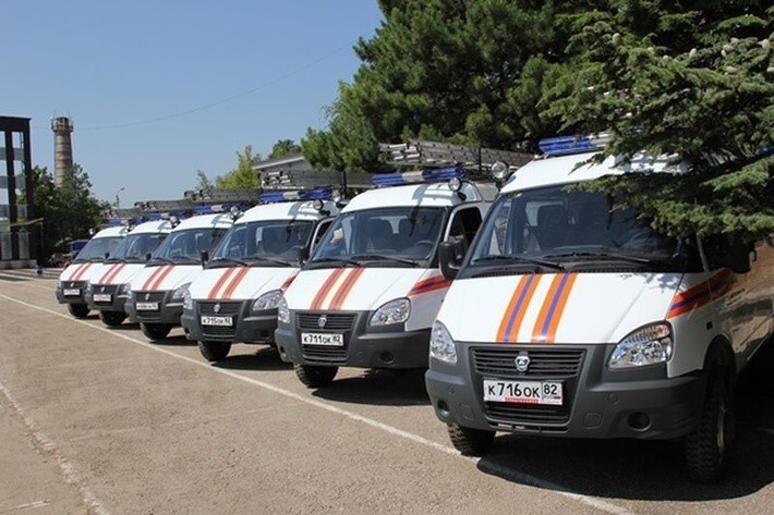 6 отрядов «КРЫМ-СПАС» получили новую аварийно — спасательную технику