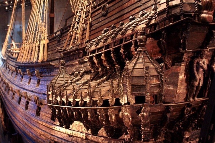 Vasa — единственный в мире сохранившийся корабль постройки XVII века