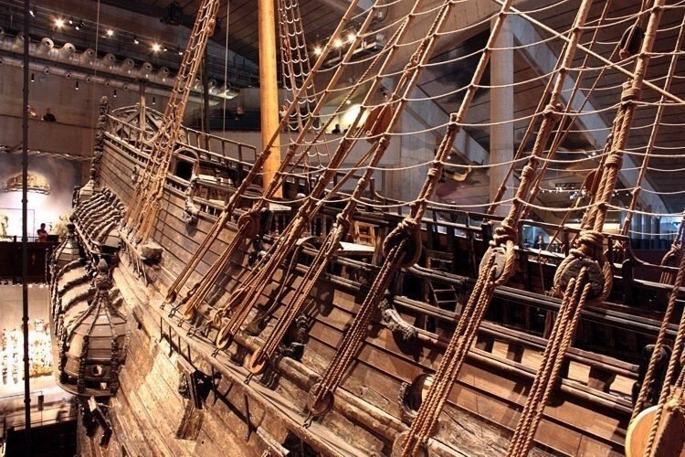 Vasa — единственный в мире сохранившийся корабль постройки XVII века