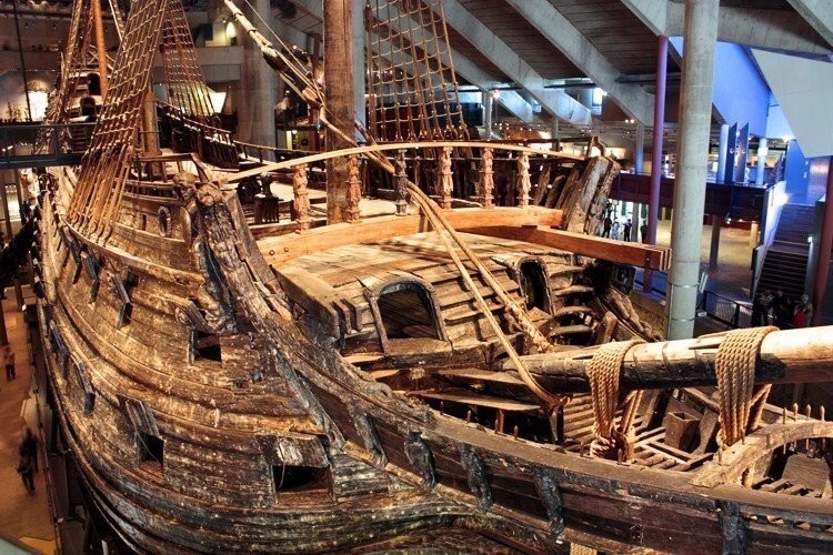 Vasa — единственный в мире сохранившийся корабль постройки XVII века