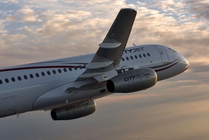 10.  Второй Суперджет 100 для CityJet передан заказчику