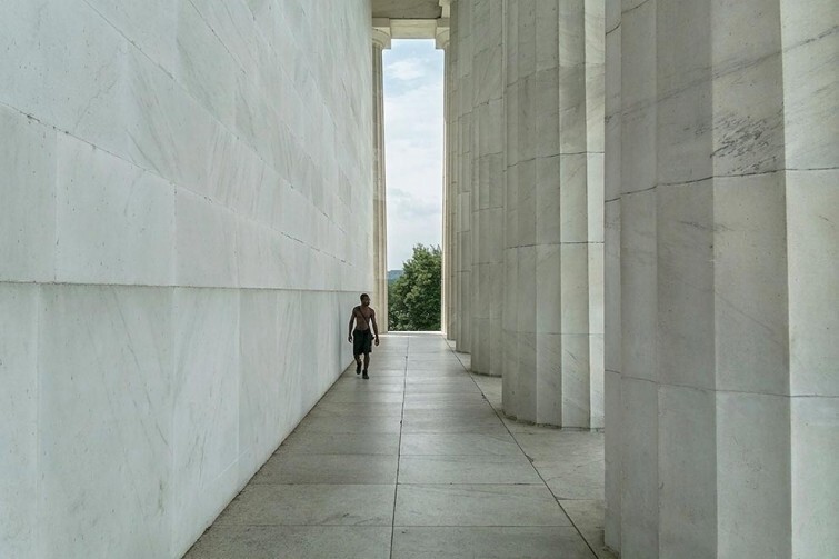 Мемориал Линкольна, Вашингтон, округ Колумбия, США   