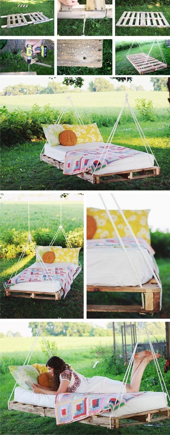 Кровать на свежем воздухе