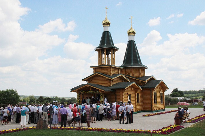 В селе Анновка Белгородской области построен храм в честь святителя Николая