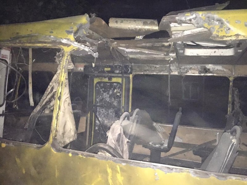 «День 308: в Донецке - прямое попадание в дом и автобус