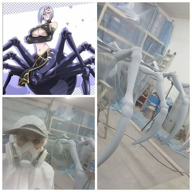 Своими руками: превращение девушки в гигантского паука