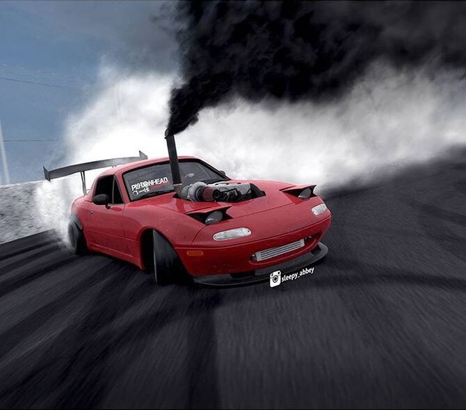 Сборка сумасшедшей Mazda Miata с турбодизелем на благое дело
