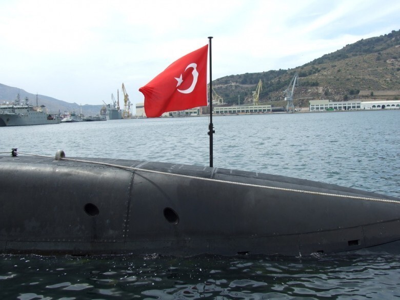 10. Турция: 12 подводных лодок