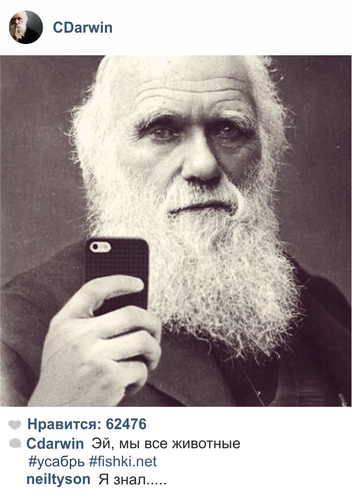  Как могли бы выглядеть аккаунты исторических личностей в Instagram*