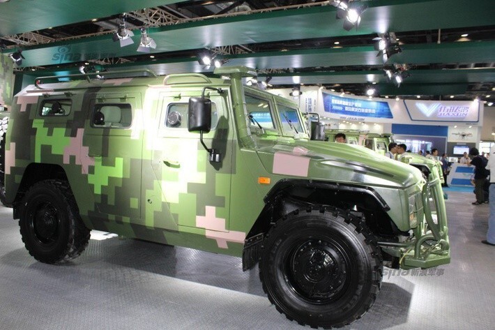 2. Российский бронеавтомобиль «Тигр» начали по лицензии производить в Китае