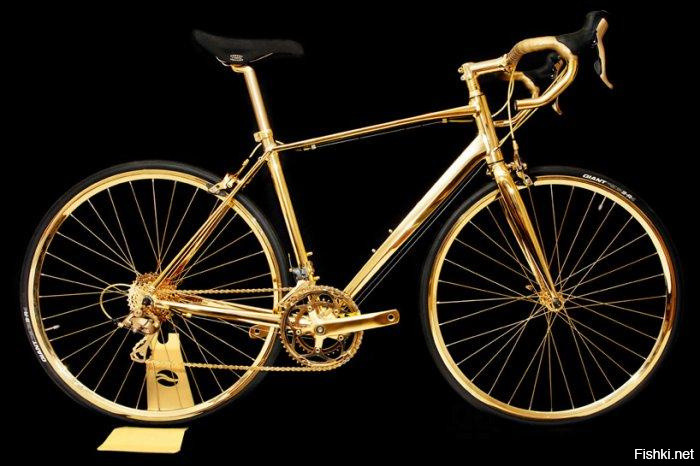 Британская фирма Goldgenie презентовала самый дорогой в мире велосипед