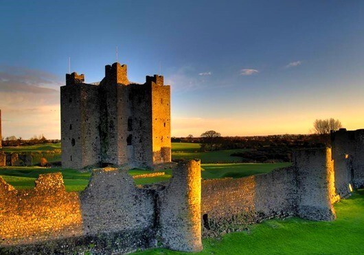 Замок Трим, Ирландия. Построен в 1174 году.
