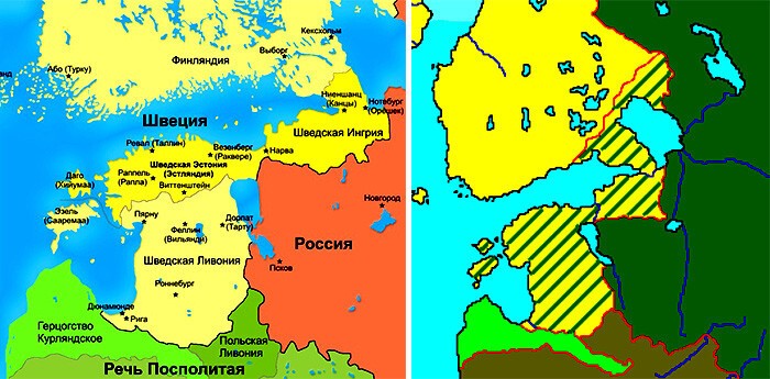Права собственности и права России на Прибалтику
