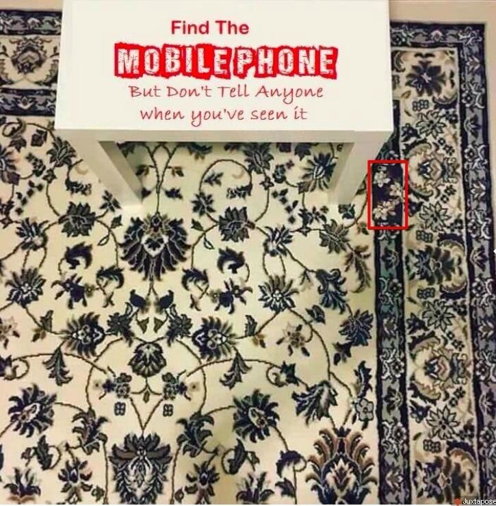 Спрятанный телефон