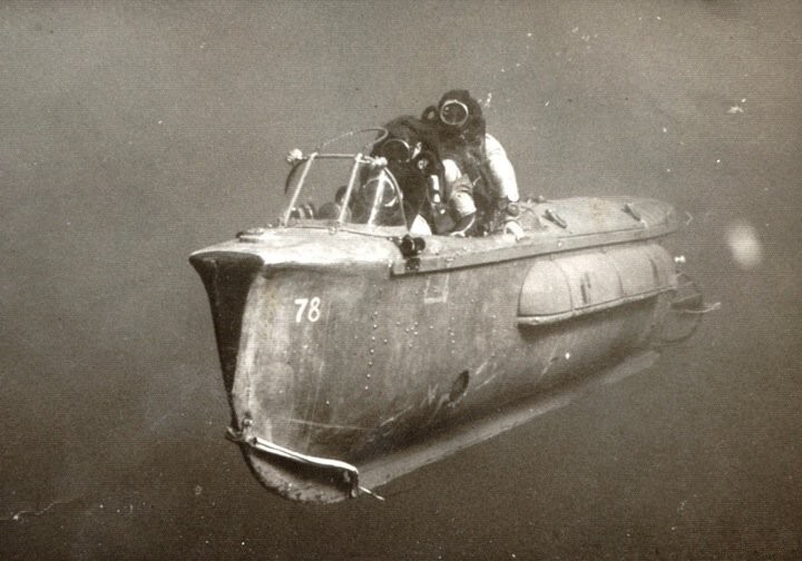 2. Такими подводными лодочками пользовался израильский спецназ.