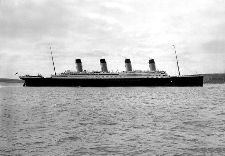 12.  Titanic, апрель 1912.