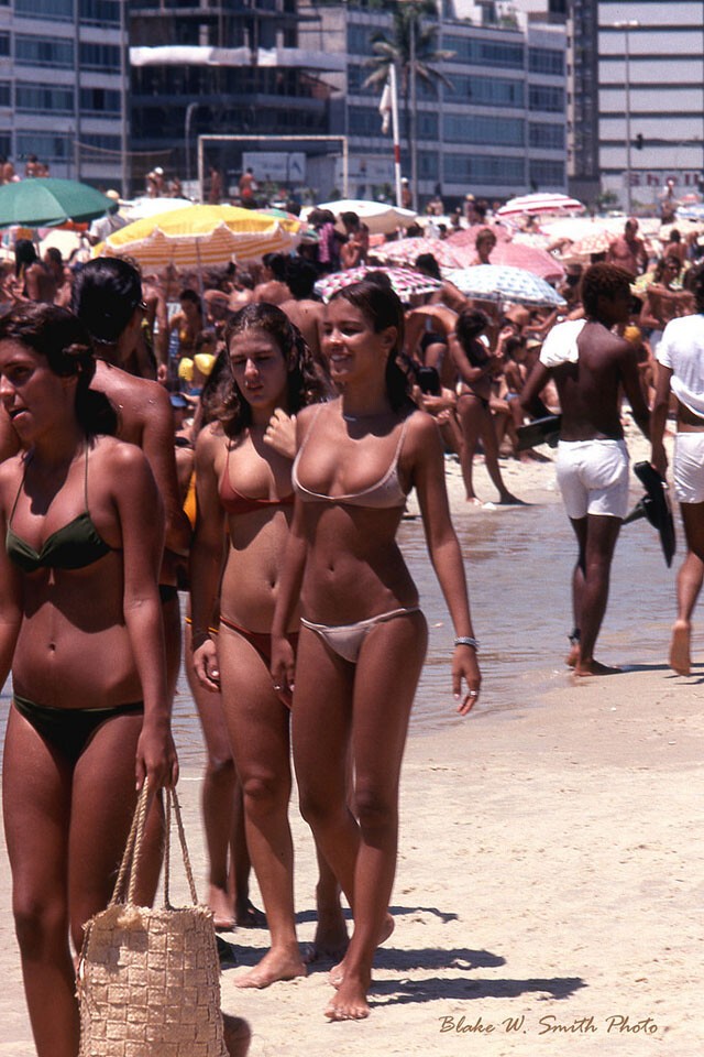 Что творилось на бразильских пляжах конца 70-х.