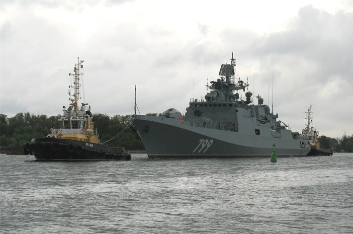 5. «Адмирал Макаров» ушёл на ходовые испытания