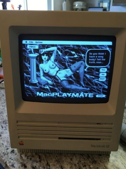Как выглядит порно на Макинтоше конца 80-х
