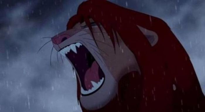 Симба из «Короля Льва» рычит не как лев