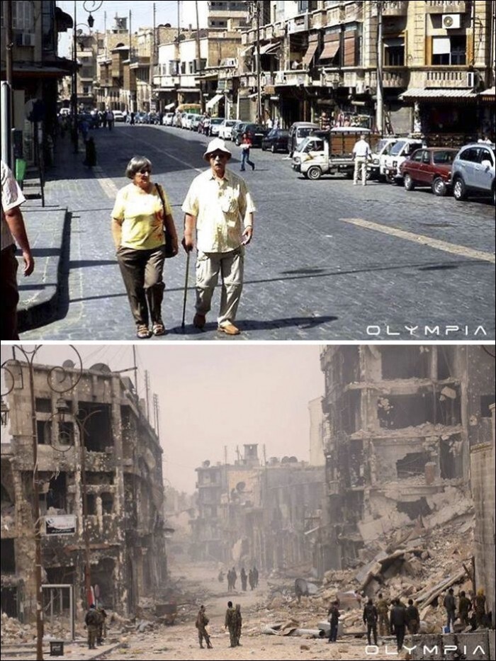 Сирия было и стало