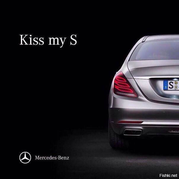 Неофициальная реклама Mercedes