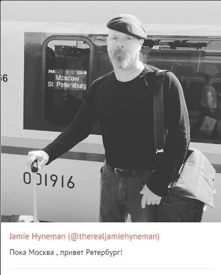 Ведущий передачи«Разрушители легенд» Джейми Хайнман о путешествии по России