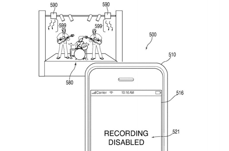 Apple получила патент на технологию удаленного отключения функции своих телефонов