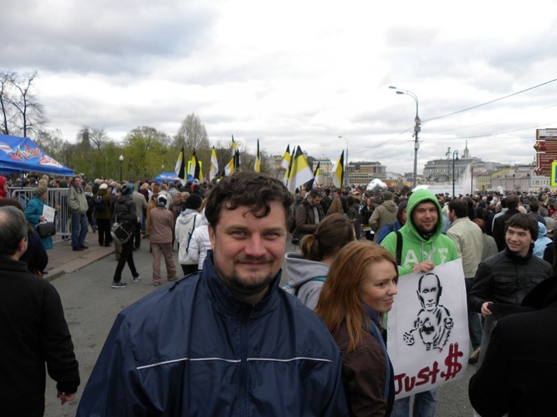 Сутенёр Чернов нашёл своё достойное место в рядах либеральной оппозиции