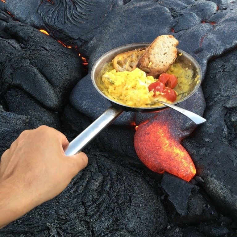 Завтрак на Гавайях