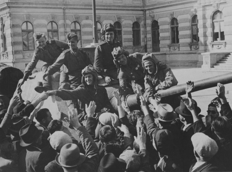 Освобождение Румынии и Болгарии Красной армией в 1944 году