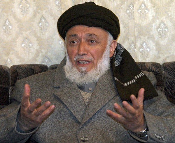 Б. Раббани, лидер ИОА ("Исламское общество Афганистана"), будущий Президент Афганистана (1992-2001)